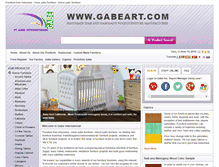 Tablet Screenshot of gabeart.com